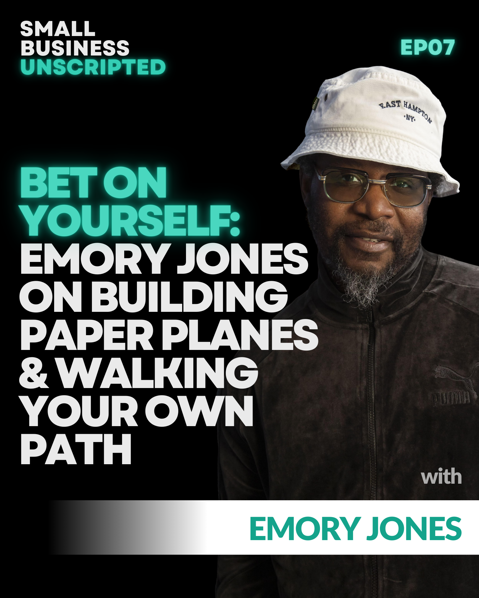 Small Business Unscripted: Bet on Yourself: Emory Jones on Building Paper Planes & Walking Your Own Path